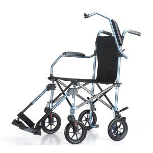 Wholesale Elderly / Disabled Lightweight Folding Wheelchair 8.8kg With Breathable Cushion from china suppliers