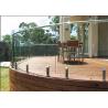 Buy cheap Australia Standard Frameless Glass Clamp Railing System Flooring Mounted from wholesalers