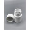 Buy cheap Capped Small Plastic Pill Bottles , 53mm Height Round Pill Container Portable from wholesalers
