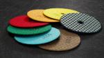 Round Flexible Resin Bond Diamond Hand Dry Polishing Pad and Buffing Pad for