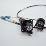 2pin network outdoor plug aviation connector military optical fiber