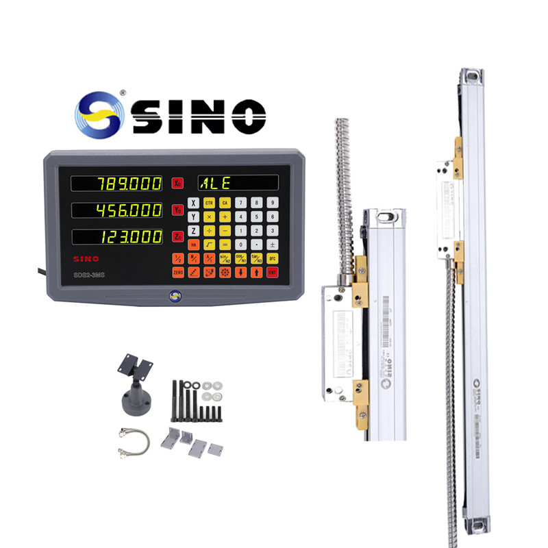 SINO SDS2-3MS Lathe Milling Machine DRO Digital Readout System With Three Coordinate Numerical Displays