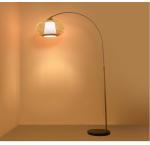 Chinese style floor lamp fishing lamp bamboo Art tea room floor light Zen
