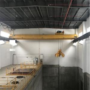 Wholesale China's high quality and low price60 ton garbage grab bridge double beam crane, power plant double beam crane, grab dou from china suppliers