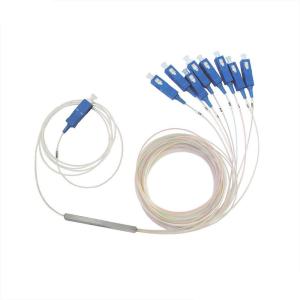 Wholesale 1 X 8 SC PC Fiber Optic Cable Splitter , FBT Optical Cable Coupler FTTH / CATV from china suppliers