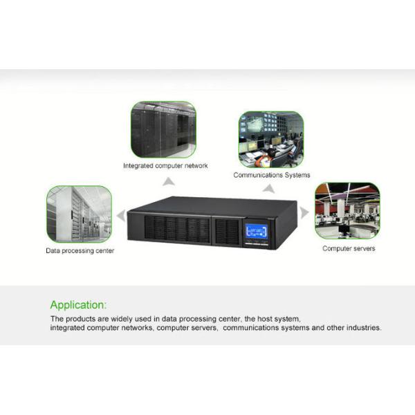 Single Phase 800W 1kva Rack Mount UPS Backup Power Supply For Home
