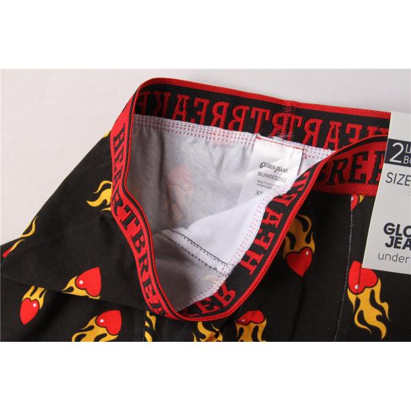 Stockpapa 95% Cotton 5% Spandex Men'S Printed Boxer Shorts