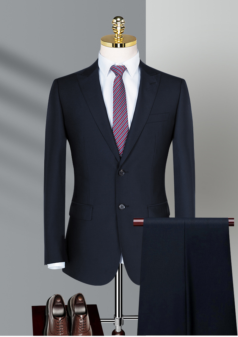 Anti-Shrink Wool And Polyester Men's Coats For Autumn And Winter With Mandarin Collar