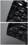Zipper Quilted Bubble Coat Vest Waterproof Polyester Cotton Sleeveless Puffer