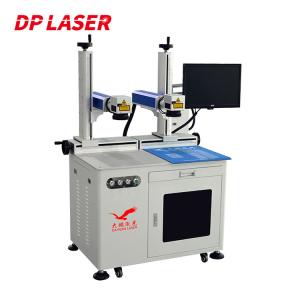 Wholesale Double Galvo Large Format Splicing Fiber Laser Marking Machine For Metal Nonmetal Materials from china suppliers