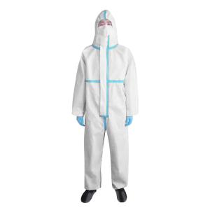 Wholesale Lightweight Disposable Isolation Gowns / Elastic Non Woven Isolation Gown from china suppliers