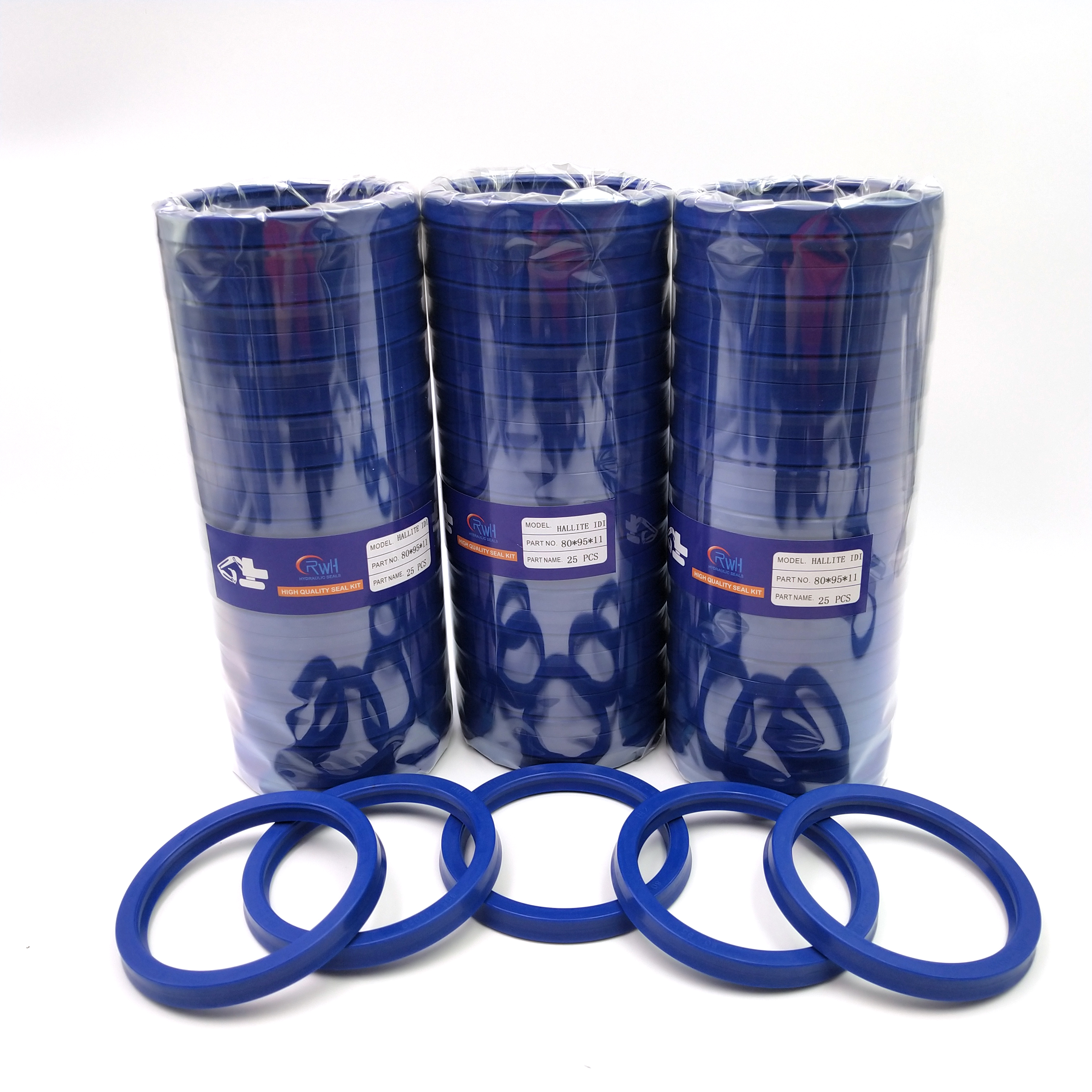 IDI Hydraulic Rod Seal Blue Pu Oil Seal With 3 Months Warranty