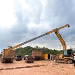 CAT315 Sturdy Excavator Telescopic Boom 25m Long Reach Heavy Duty