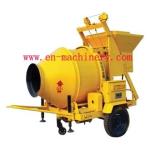 Concrete Truck of Consturction Equipment Machinery with Hydraulic Hopper