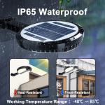 70LEDs 2835SMD Pole Solar Street Light / 3000mAH Solar Pir Security Light