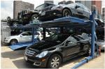 Simple Car Parking Lift 2.7ton Electric Hydraulic Tilting Car Parking Lift