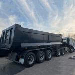 40ft 2/3/4/5/6 Axle 40 Ton 60 Tons 70t Rear Trailer Tipper Truck Dump Semi