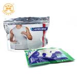 200 Microns Ziplockk Garment Packaging Bag Mylar Plastic Packaging Bags For