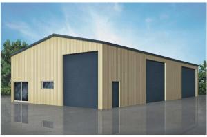 Wholesale ODM Modern Prefab 100000 SQM Steel Garage Workshop from china suppliers