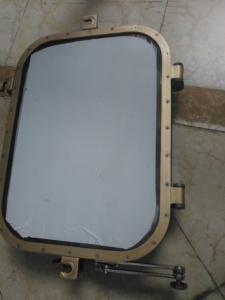Wholesale Copper Material Frame Marine Windows , Safety Tempered Glass Openable Ship Windows from china suppliers