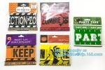 Halloween Birthday Party theme warning caution PE tapes for event decoration