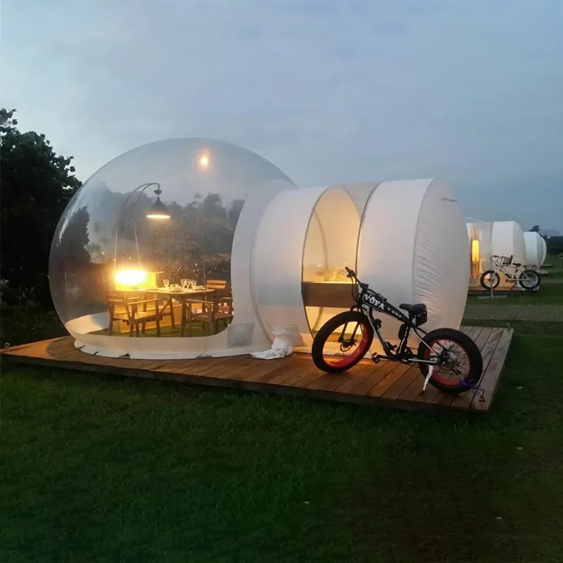 Luxurious Igloo Dome Tent Inflatable Bubble Tent Lodge Party Rental Bubble Balloon House