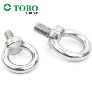 Wholesale Din580 Full Threaded 316 304 Stainless Steel Lifting Eye Bolt M5 M6 M8 M10 M12 M14 from china suppliers