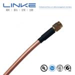 1/4" Right Angle Ts Guitar Cable Brown Customized Rubber Mining Cable