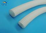 Electrical Conduit PP White Corrugated Pipes 5.5mm - 48mm Inner Dia Fire