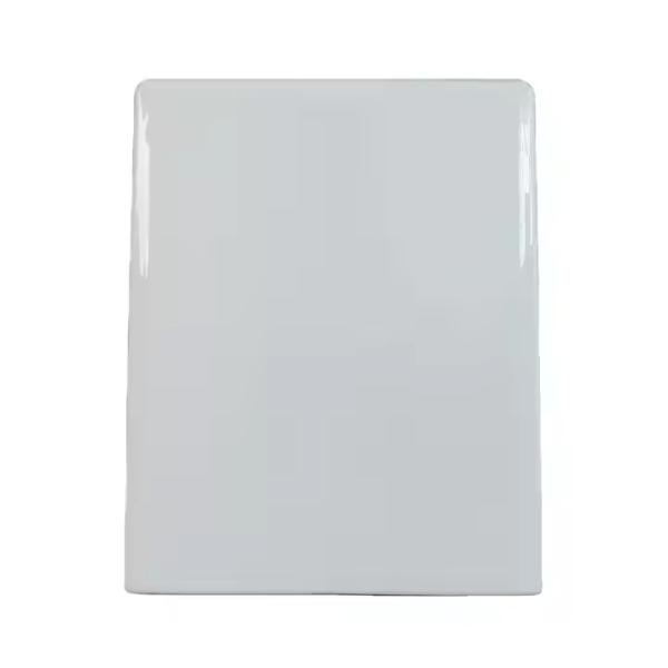 PP Square Toilet Seat With One Button And Quick Release Slow-Close Functionality