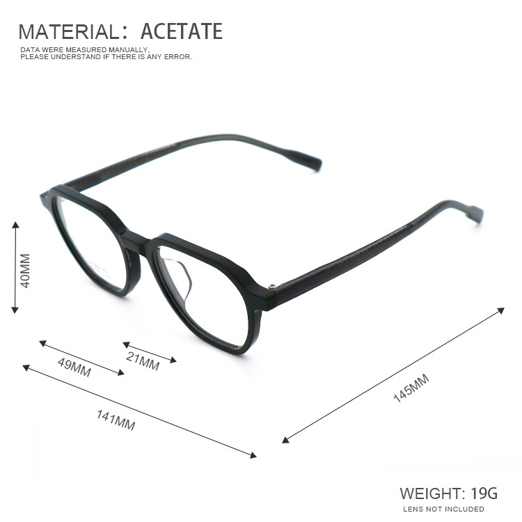 Brown Acetate Blue Light Glasses Optical Frames MR 98A182
