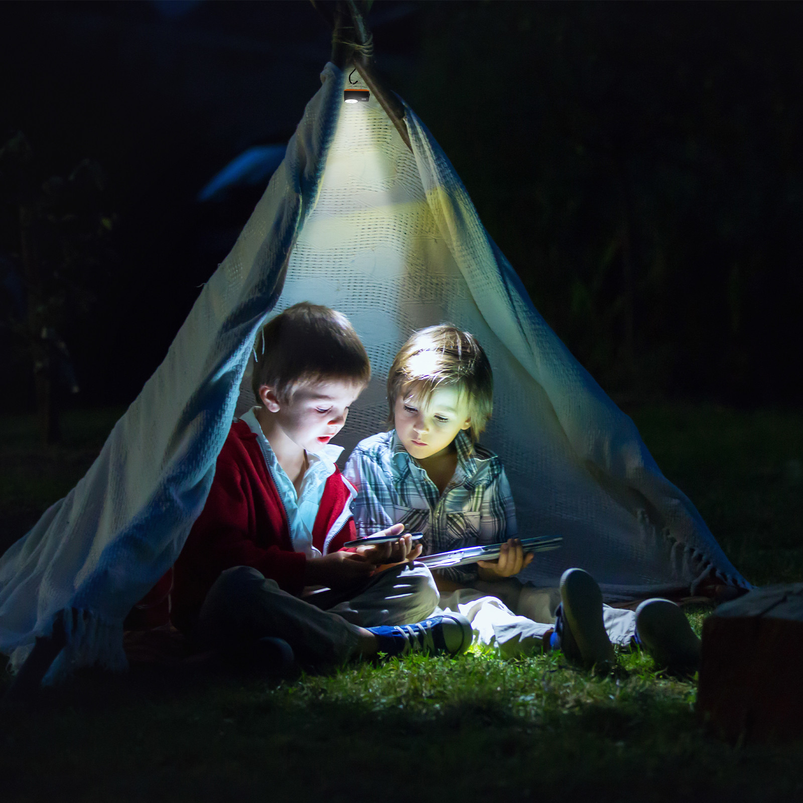 8000lm Waterproof High Lumen LED Headlamp With Dual Far/Near Light Modes And Battery Power Source