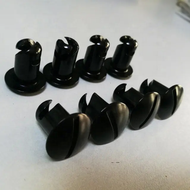 Universal Year 7/16"x.500" Aluminium Quarter Turn Self Ejecting Dzus Fastener Black Sprint Car Part Aluminium Universal