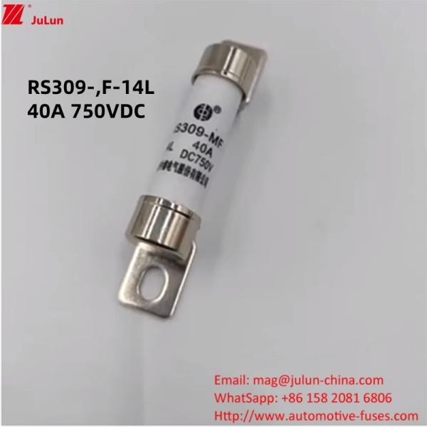Energy Electric Vehicle Fuse 750VDC Protection DC Fuse for EV HEV Application