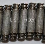 SS316L 1.7mm Stainless Steel Oil Filter Element For Prolong The Life Of