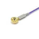 10 Lead Other Patient Monitor Accessories EEG Cable Dia 1.5mm With Golden Plated