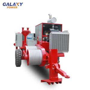 Wholesale 12Ton Pulling Cable Cummins Diesel Overhead Line Stringing Equipment from china suppliers