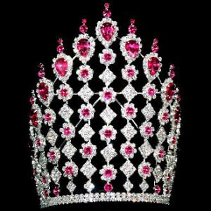 Wholesale 10 inch tall adjustable band silver plating gold plating classic pageant rhinestone crowns and tiaras supplier china from china suppliers