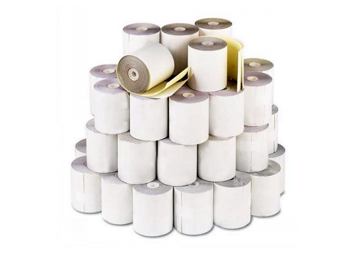 blue black copy image Self Contained Carbonless Paper 48 to 100 gsm in white or colors