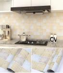 Kitchen Wallpapers Mosaic Paper Removable Wallpaper Peel and Stick Matt