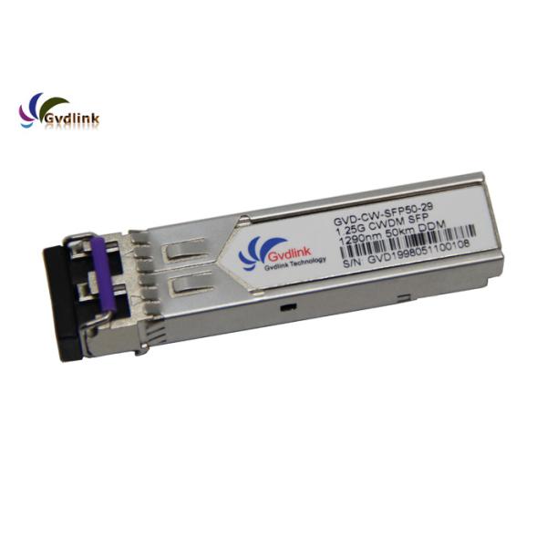 1290nm 50km Compatible CWDM-SFP50-1290 CWDM SFP Transceiver