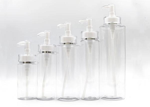 100ml 150ml 200ml 300ml 500ml Luxury Gold Silver Line Pump Clear Cosmetic