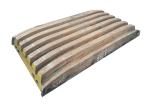 Mining and quarrying jaw crusher jaw plate material high manganese steel