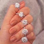 OEM 925 Sterling Silver Cubic Zirconia Stud Earrings Pendant Ring Jewellery
