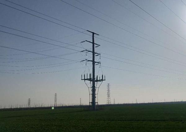 High Strength Hot Dip Galvanized Steel Power Tranmsmission Tower ,Electric Power