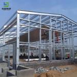 Steel Metal Frame Prefabricated Steel Structure Chicken Farm Poultry House Cow