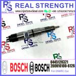 Diesel Fuel Parts Common Rail Fuel Injector 0445120321 200V10100-6126 For Heavy