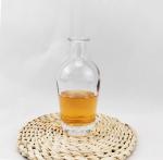 Tequila Clear Empty 750ml Glass Vodka Brandy Bottle for Acceptable Customer's