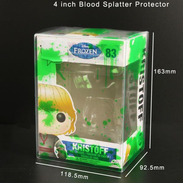Wholesale 4 Inch Pop Protector 0.35 0.5mm Custom Clear Case Funko Pop Baili Protector