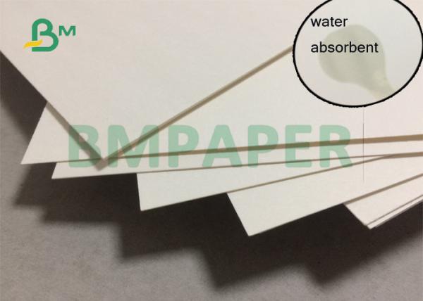 70 x 100cm 1mm 2mm 3mm Pure White Water Absorbent Cardboard Sheet For Cup